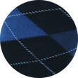 Socken ohne Gummidruck Argyle Karo Muster Camano CA-SOFT marine