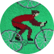 Fahrrad Sneakersocken Radsport bunt