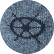 Herrensocken Baumwolle Maritim-Style blau