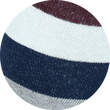 Herrensocken ohne Gummidruck Block-Streifen marine-bordeaux
