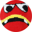 Kindersocken Baumwolle Ringel Hackengesicht