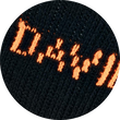 Herren-Tennissocken Feature-Rich Camp David schwarz-orange