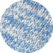 Kuschel-Wollsocken ABS-Noppen blau-melange