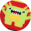Kindersocken Frechdachs Monsterchen