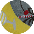 Sneakersocken Exotic Cocktails