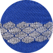 Trekking-Outdoorsocken Wolle Coolmax Made in Germany blau-grau
