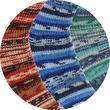 Herren-Wollsocken wie von OMA gestrickt bunt