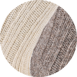 100% Wollsocken mit Alpakawolle wollweiß-braun-mix