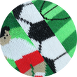 Fußball Sneakersocken Baumwolle