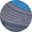 Ringel-Damensocken Bio-Baumwolle Made in Germany grau-blau-style