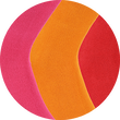 Bambus-Wellness-Socken rot-orange-pink-mix