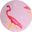 Damen Socken Baumwolle exotisches Florida-Flamingo-Design