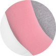 Sneakersocken ohne Gummidruck Camano pink grau weiß mix