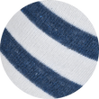 Damensocken Bio-Baumwolle Made in Germany Blockstreifen blau-style
