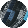Jeans-Herrensocken Baumwolle Apollo melange-mix