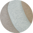 Kurzsocken ohne Gummidruck Baumwolle natur-beige-mix