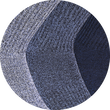 Dicke Tennis-Sportsocken Baumwolle Apollo blau-mix