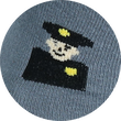 Polizei-Motiv-Socken bunt