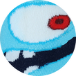 Bunte Kindersocken Baumwolle Crazy Monster