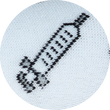 Arzt Krankenschwester Motiv Sneakersocken