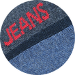 Damensocken Baumwolle Jeans-Style blau-mix