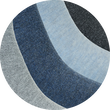 Bambus Sneaker-Socken ohne Gummidruck melange-mix
