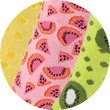 Smoothie Motiv Socken in Smoothie-Becher Apollo