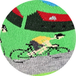 Fahrrad Motiv Socken Radsport Baumwolle