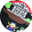 Ich liebe Deutschland Socken schwarz-bunt