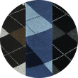 Herren Kniestrümpfe Baumwolle Karo-Design